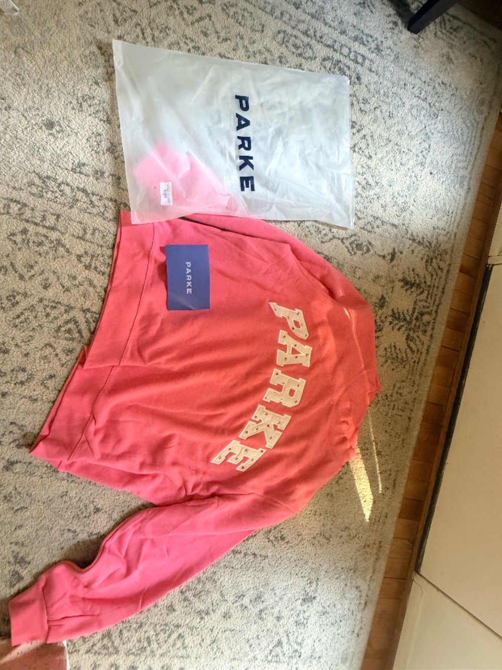 Parke Varsity Mockneck- Bloom +Sunset Floral XL/XXL